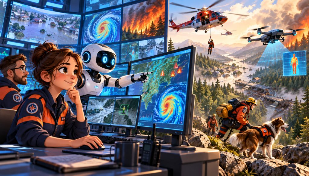 Artificial Intelligence Saving Lives: How AI Helps Emergency Services, Predicts Disasters, and Protects People