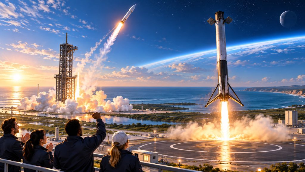 How Reusable Space Rockets Work: The Technology That Is Revolutionizing Space Travel