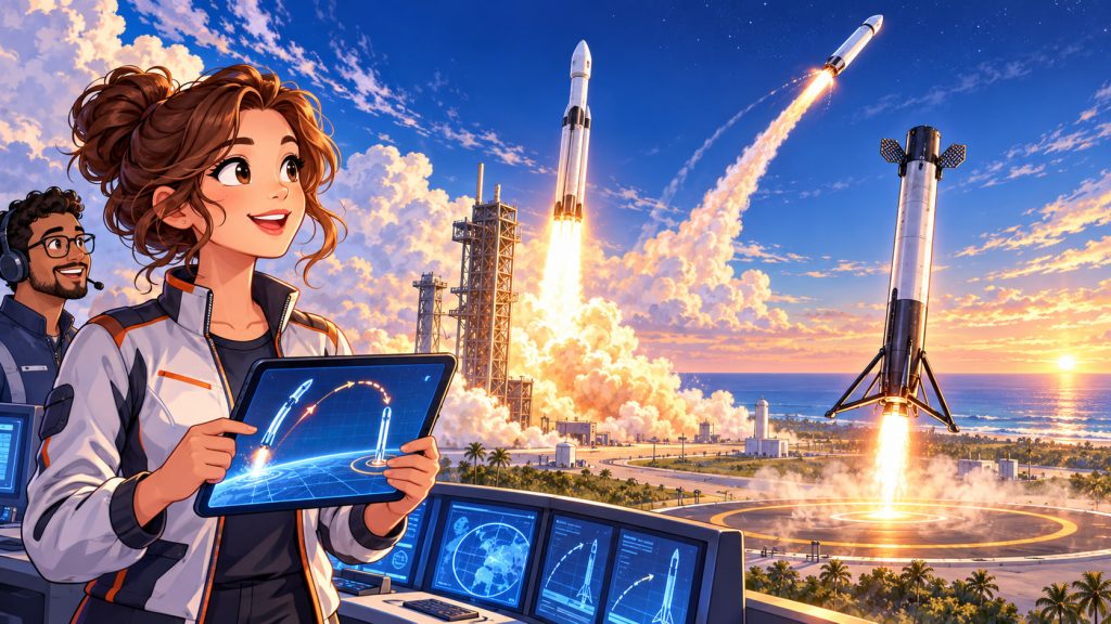 How Do Reusable Space Rockets Work? The Technology Behind Rockets That Land and Fly Again