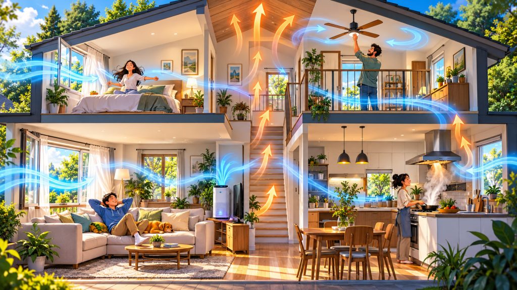 How Air Circulates in Your Home and How to Use It for Better Comfort and Health