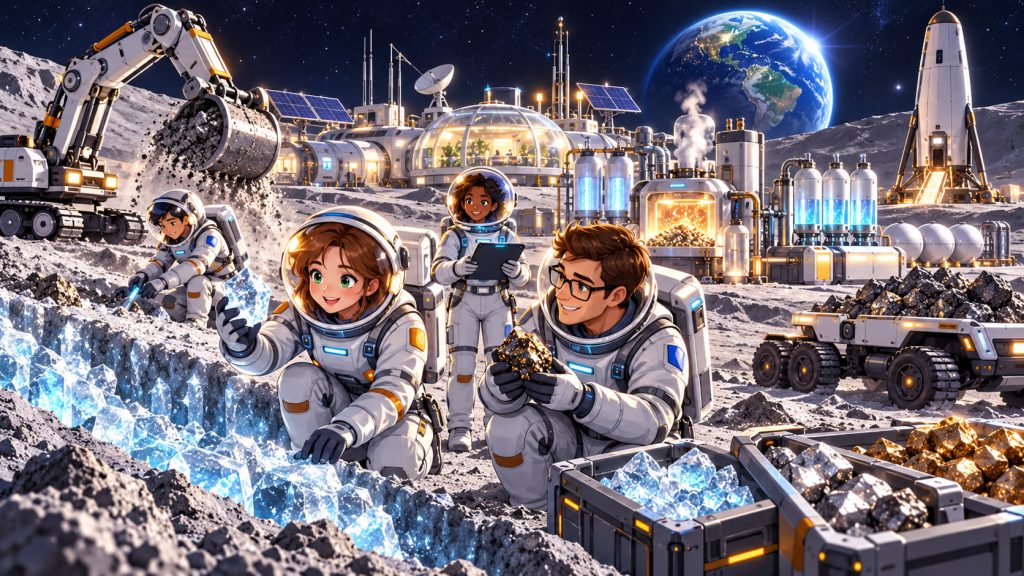 Mining the Moon: What Valuable Resources Are There and Could Lunar Mining Be Profitable?